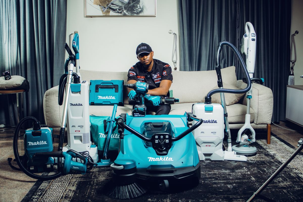 The Cleaning King x Makita Power Tools